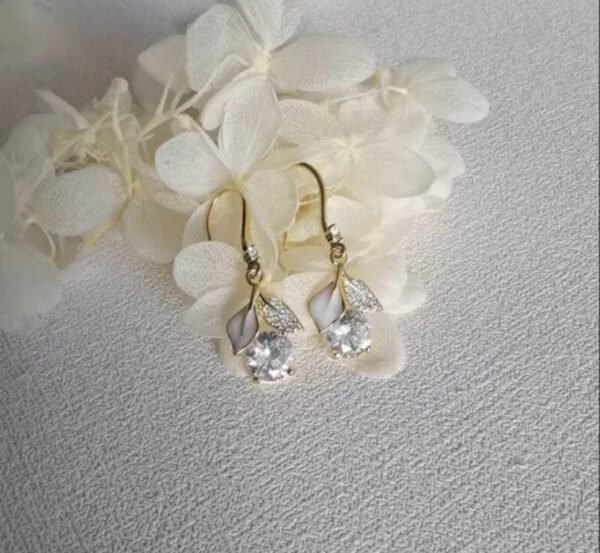 Elegant Crystal Drop Earrings